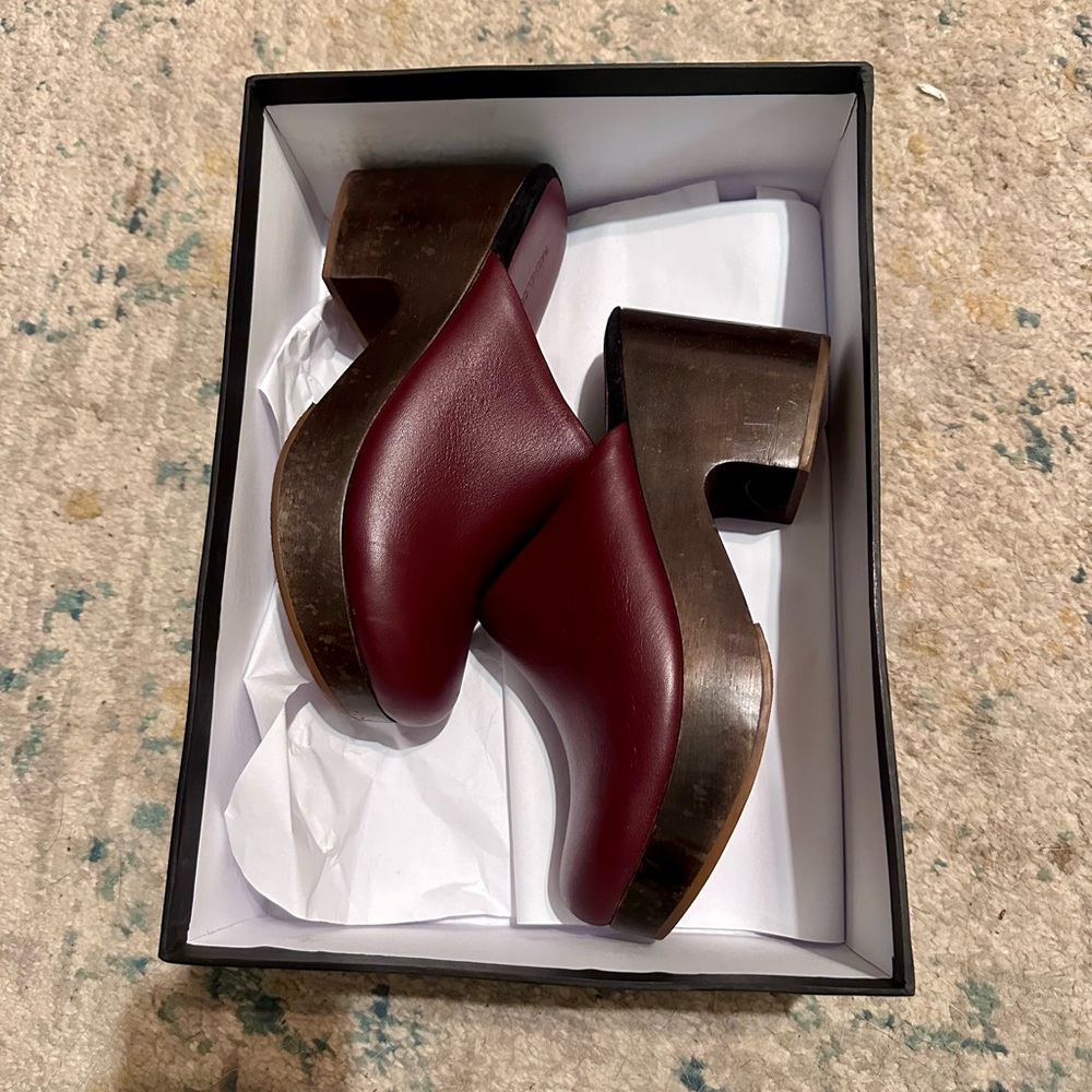 SOLD Rachel Comey Clogs - Cherry